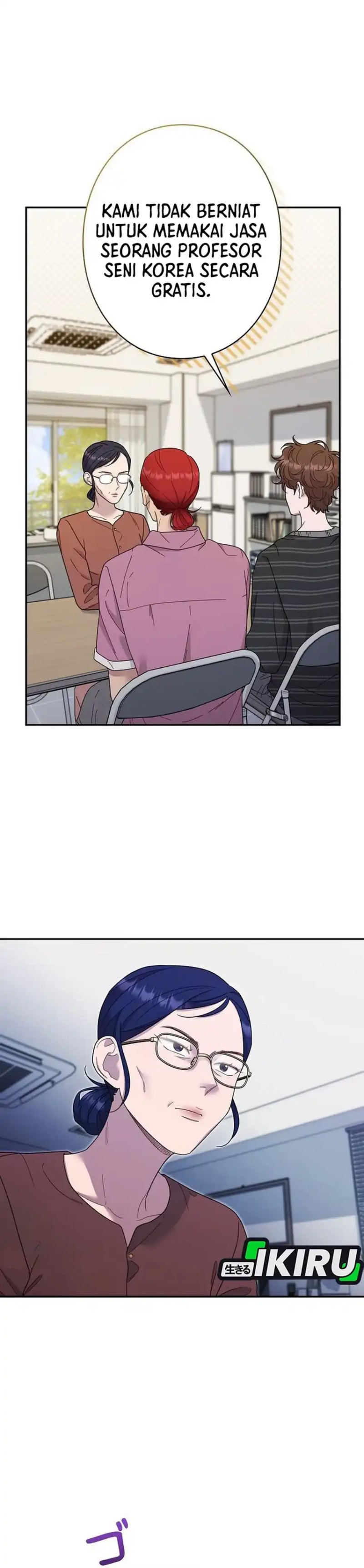 The Art Student Who Lived Twice Chapter 47 Bahasa Indonesia