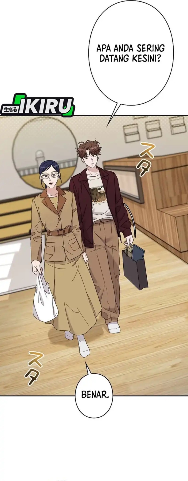 The Art Student Who Lived Twice Chapter 47 Bahasa Indonesia