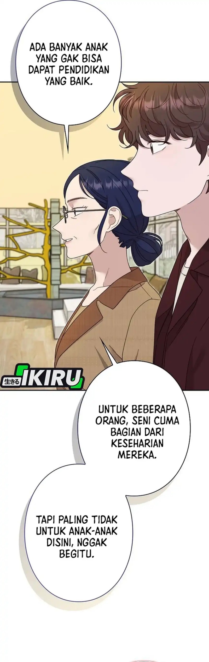 The Art Student Who Lived Twice Chapter 47 Bahasa Indonesia