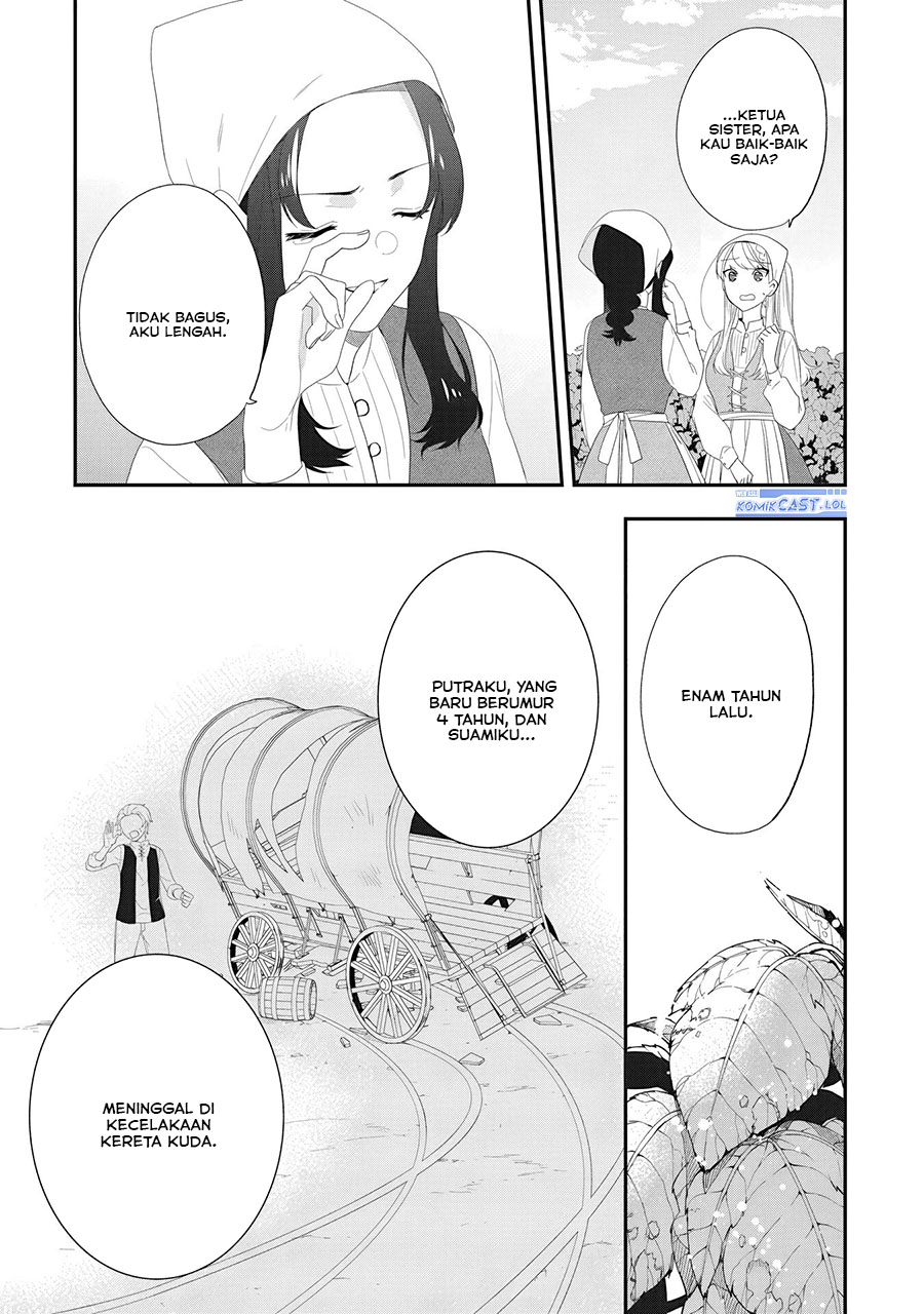 The Banished Villainess! Living the Leisurely Life of a Nun Making Revolutionary Church Food Chapter 29 Bahasa Indonesia