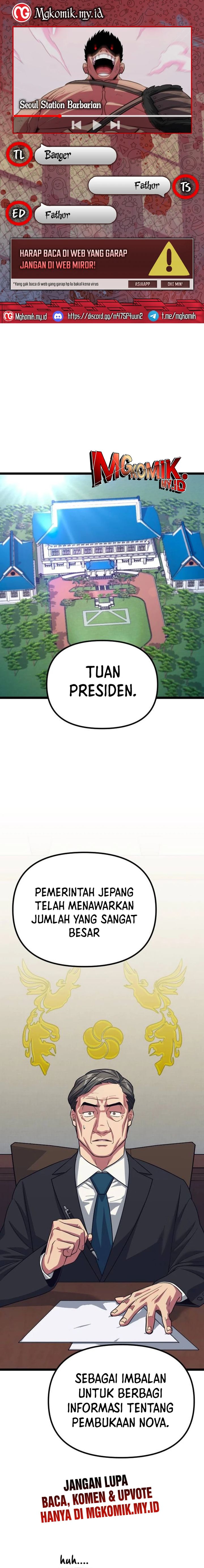 The Barbarian of Seoul Station Chapter 21 Bahasa Indonesia