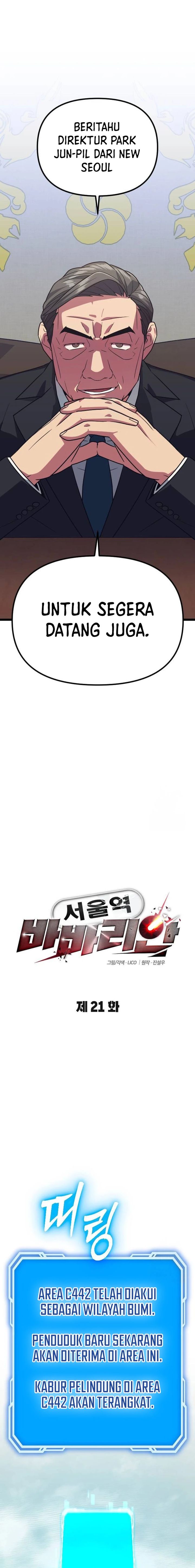 The Barbarian of Seoul Station Chapter 21 Bahasa Indonesia