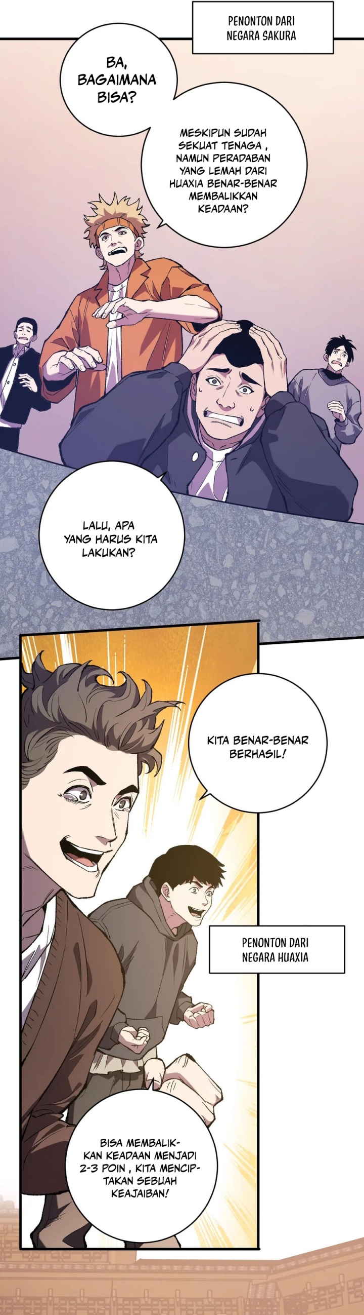 The Battle of Nations: I will subdue the world through pangu Chapter 19 Bahasa Indonesia