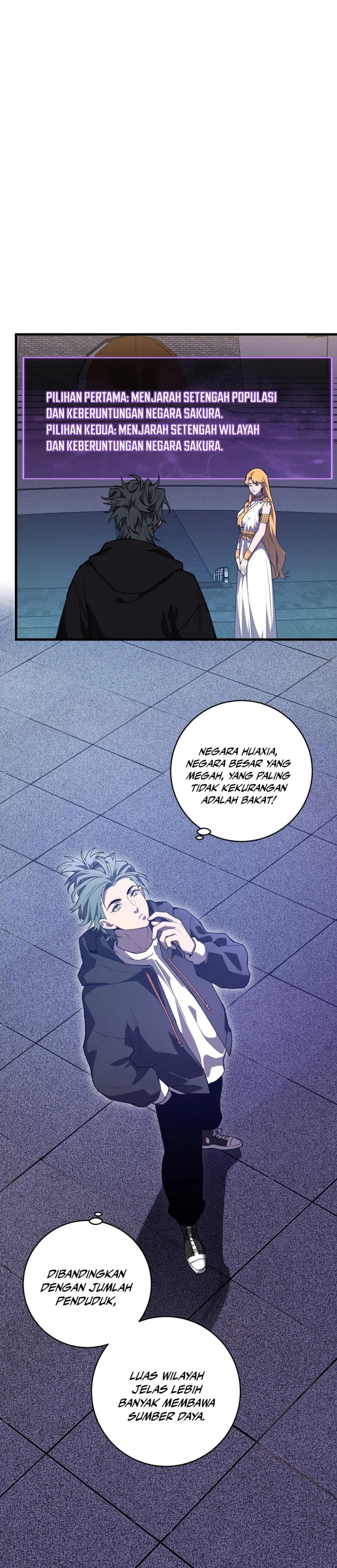 The Battle of Nations: I will subdue the world through pangu Chapter 19 Bahasa Indonesia