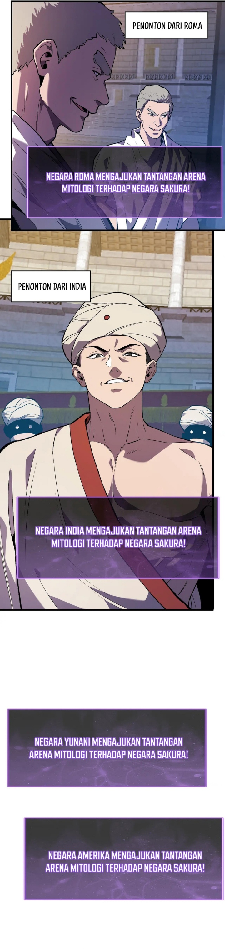 The Battle of Nations: I will subdue the world through pangu Chapter 19 Bahasa Indonesia