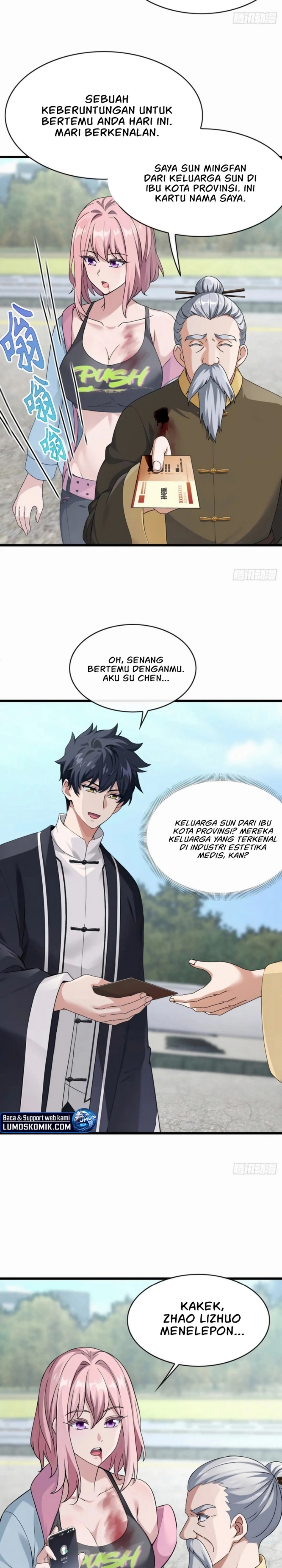 The Big Boss Comes Down the Mountain: Starting as a Male Secretary Chapter 30 Bahasa Indonesia