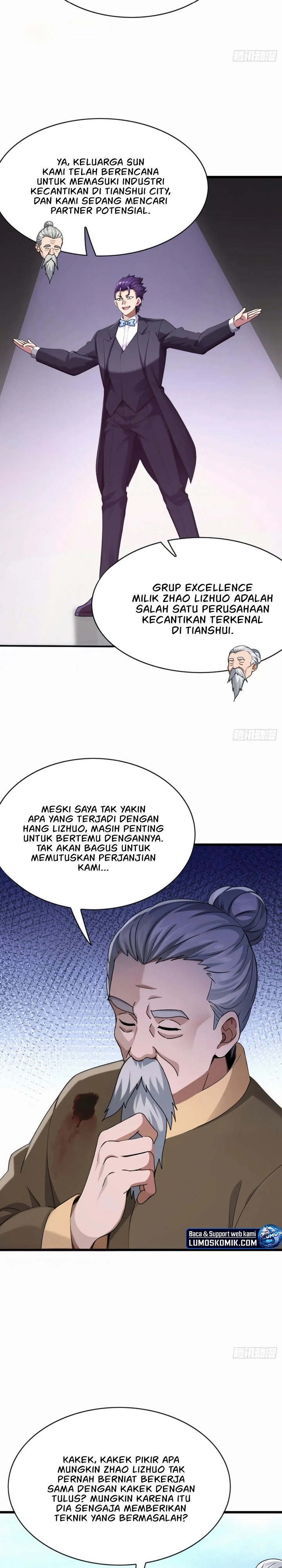 The Big Boss Comes Down the Mountain: Starting as a Male Secretary Chapter 31 Bahasa Indonesia