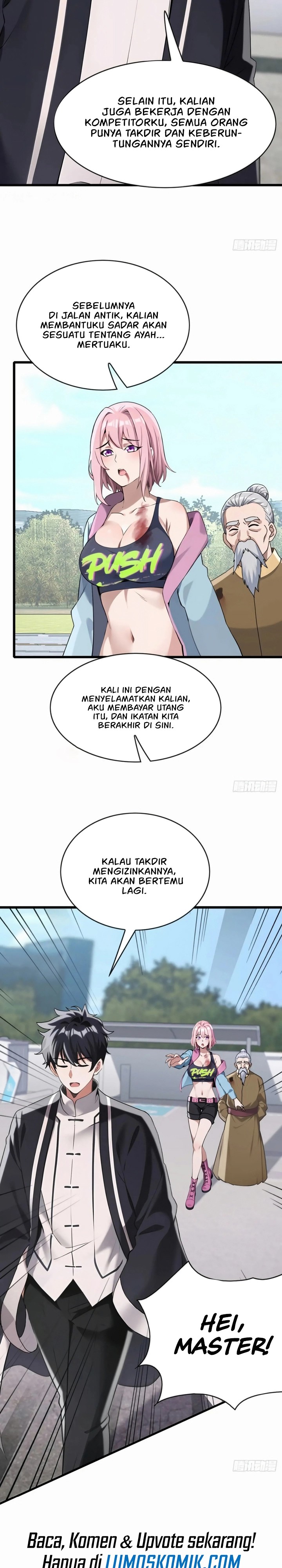 The Big Boss Comes Down the Mountain: Starting as a Male Secretary Chapter 31 Bahasa Indonesia
