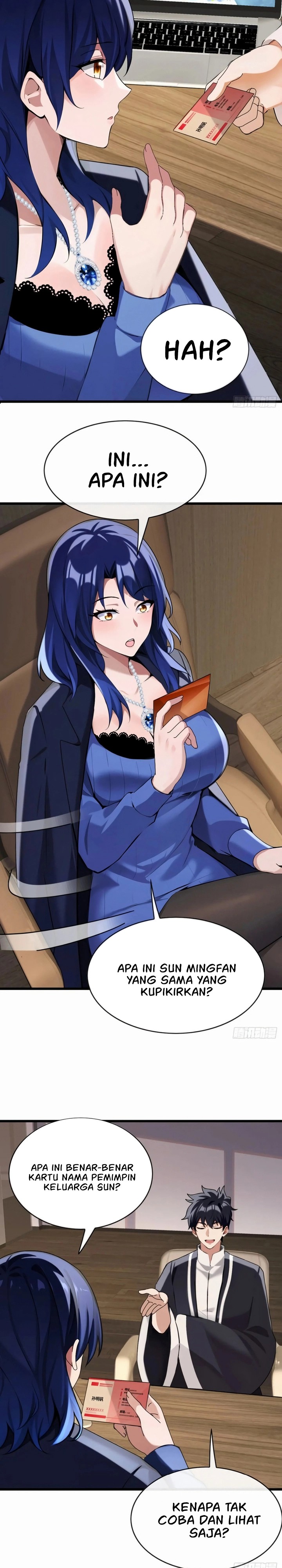 The Big Boss Comes Down the Mountain: Starting as a Male Secretary Chapter 31 Bahasa Indonesia