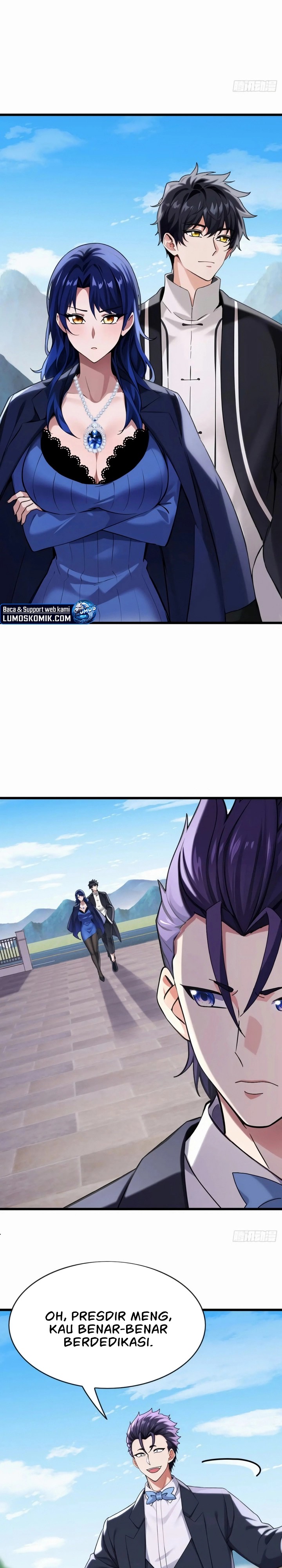 The Big Boss Comes Down the Mountain: Starting as a Male Secretary Chapter 31 Bahasa Indonesia