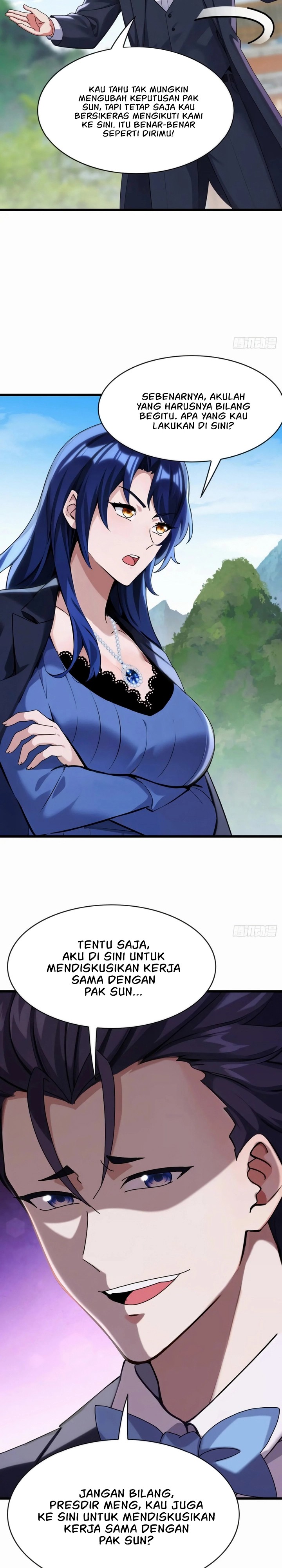 The Big Boss Comes Down the Mountain: Starting as a Male Secretary Chapter 31 Bahasa Indonesia