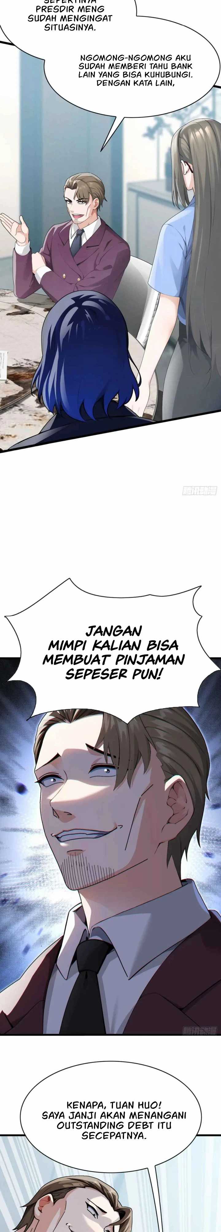 The Big Boss Comes Down the Mountain: Starting as a Male Secretary Chapter 34 Bahasa Indonesia