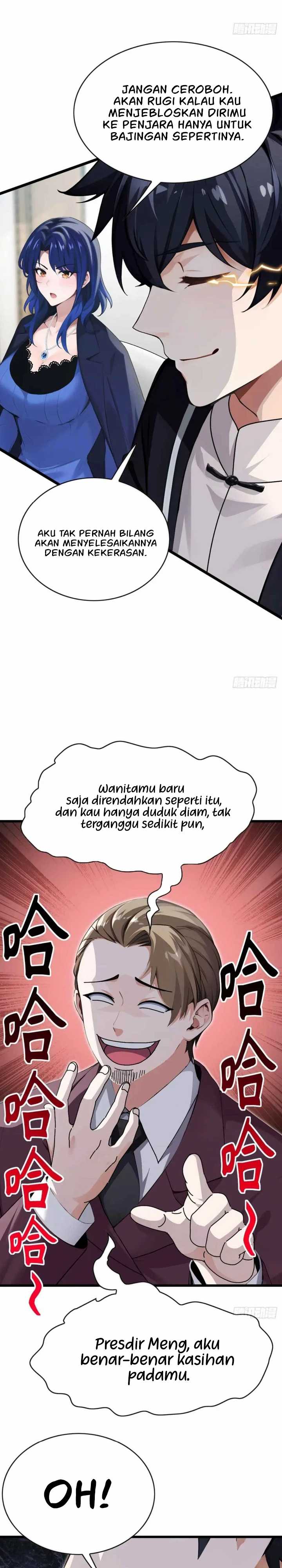 The Big Boss Comes Down the Mountain: Starting as a Male Secretary Chapter 34 Bahasa Indonesia