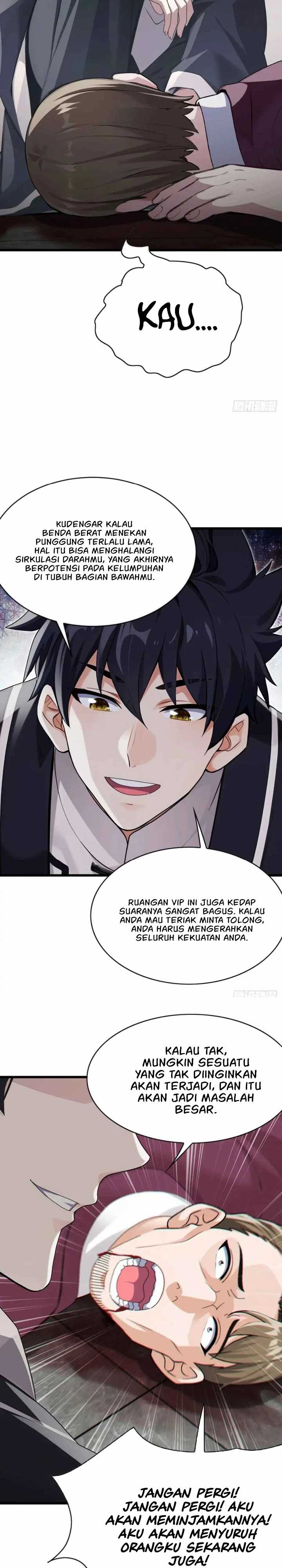 The Big Boss Comes Down the Mountain: Starting as a Male Secretary Chapter 34 Bahasa Indonesia