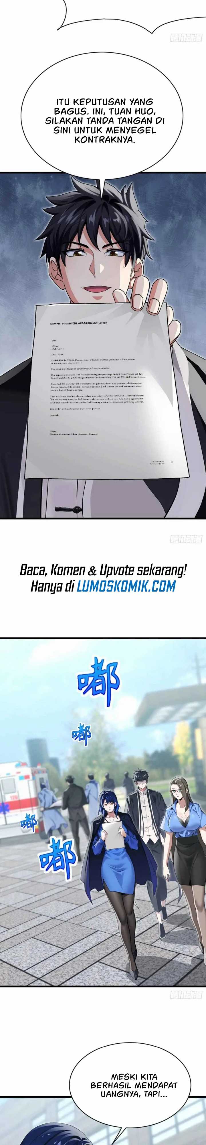 The Big Boss Comes Down the Mountain: Starting as a Male Secretary Chapter 34 Bahasa Indonesia