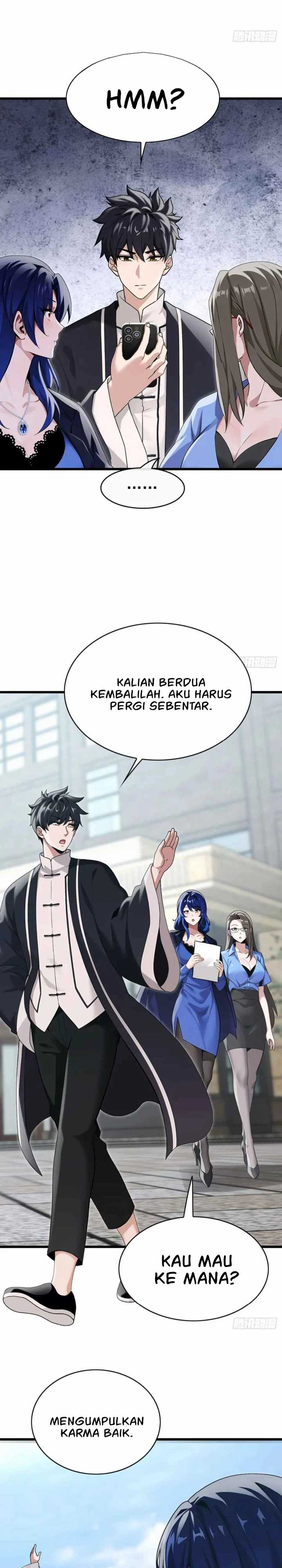 The Big Boss Comes Down the Mountain: Starting as a Male Secretary Chapter 34 Bahasa Indonesia