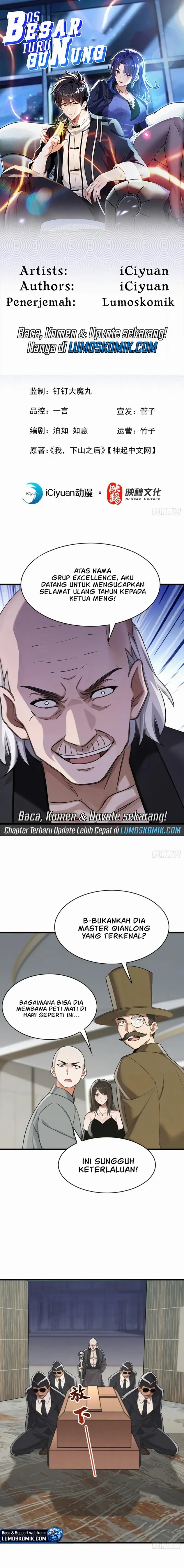 The Big Boss Comes Down the Mountain: Starting as a Male Secretary Chapter 51 Bahasa Indonesia