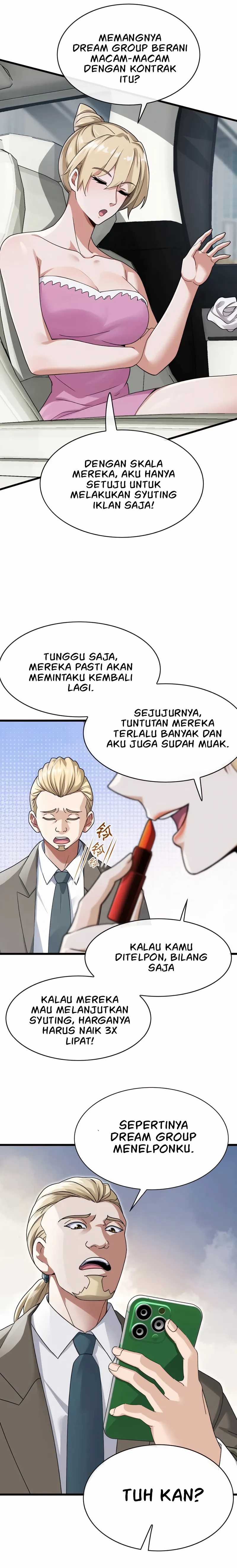 The Big Boss Comes Down the Mountain: Starting as a Male Secretary Chapter 58 Bahasa Indonesia
