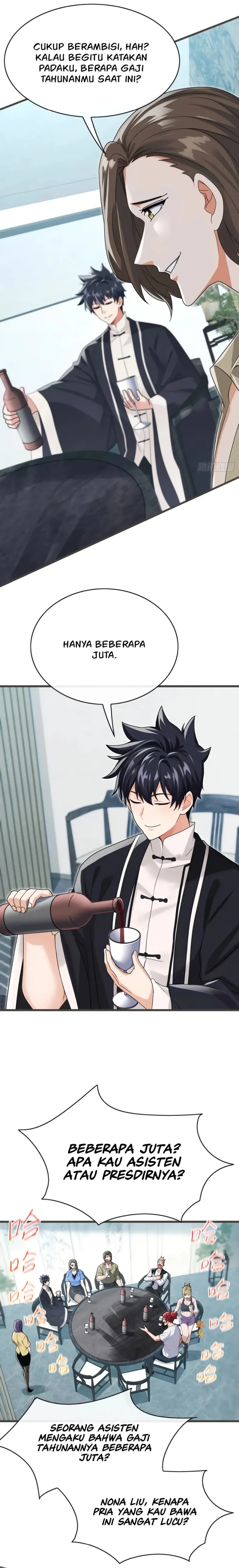 The Big Boss Comes Down the Mountain: Starting as a Male Secretary Chapter 64 Bahasa Indonesia