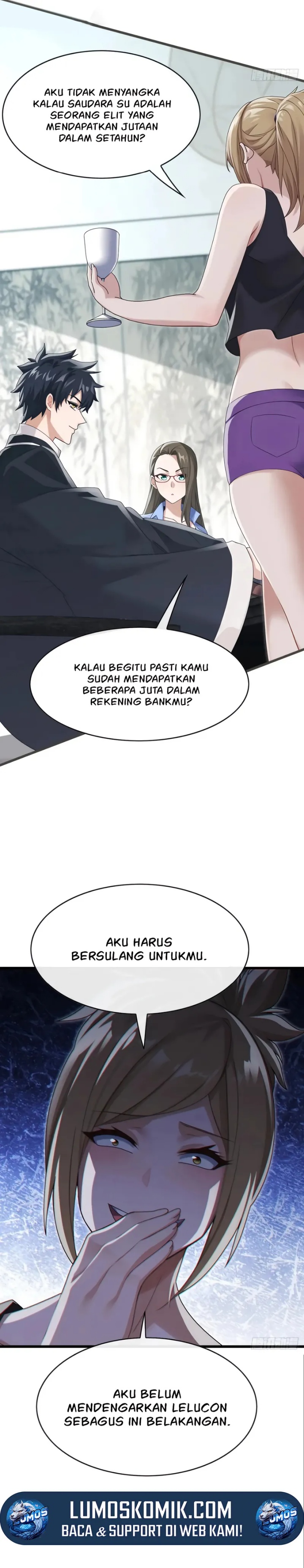 The Big Boss Comes Down the Mountain: Starting as a Male Secretary Chapter 64 Bahasa Indonesia