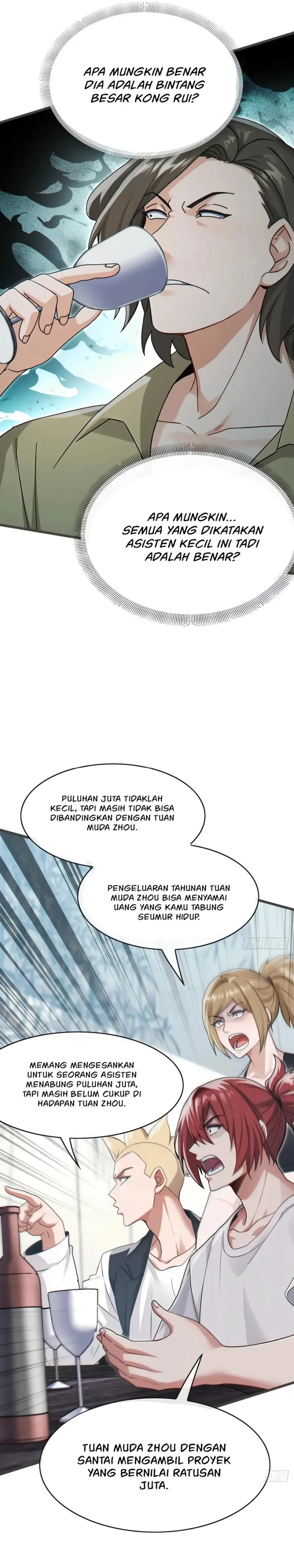 The Big Boss Comes Down the Mountain: Starting as a Male Secretary Chapter 64 Bahasa Indonesia