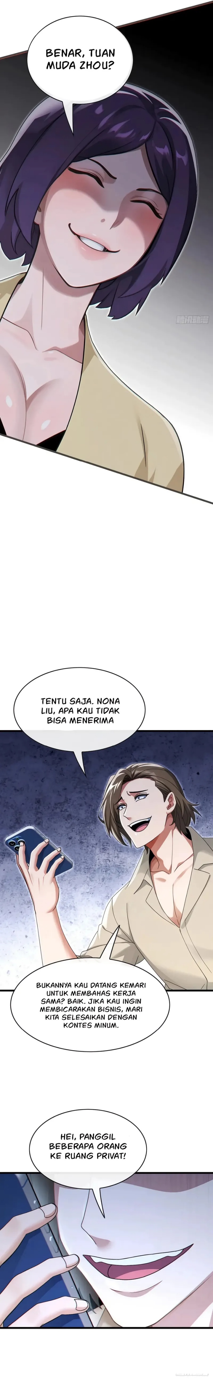 The Big Boss Comes Down the Mountain: Starting as a Male Secretary Chapter 64 Bahasa Indonesia