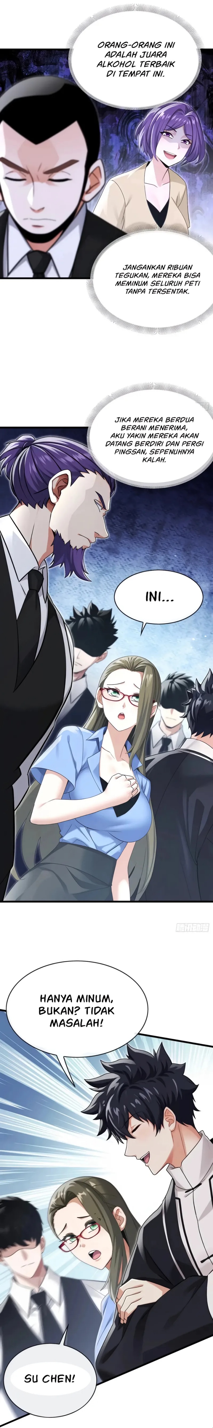 The Big Boss Comes Down the Mountain: Starting as a Male Secretary Chapter 64 Bahasa Indonesia