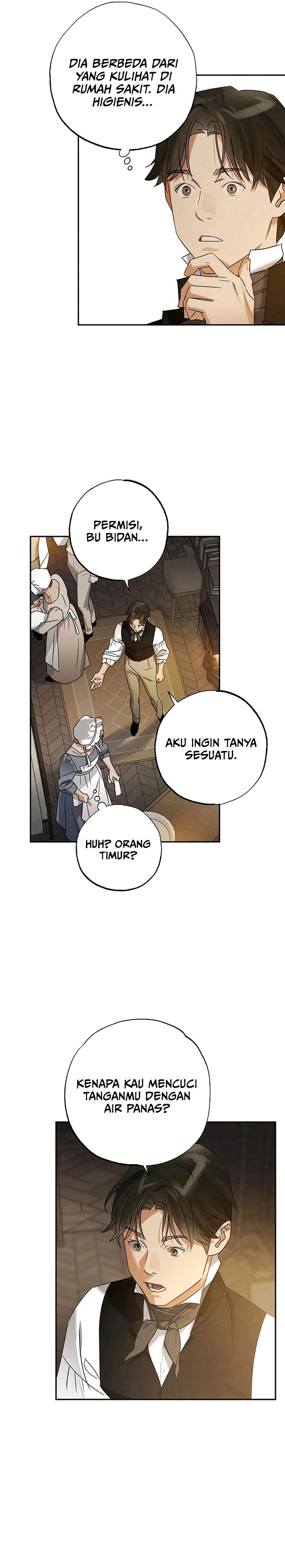 The Black-Haired British Doctor Chapter 13 Bahasa Indonesia