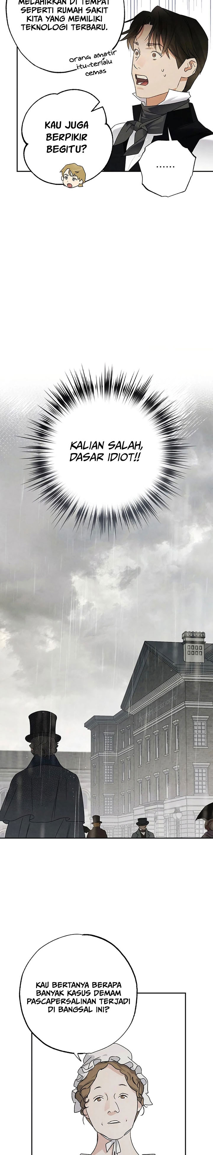 The Black-Haired British Doctor Chapter 13 Bahasa Indonesia