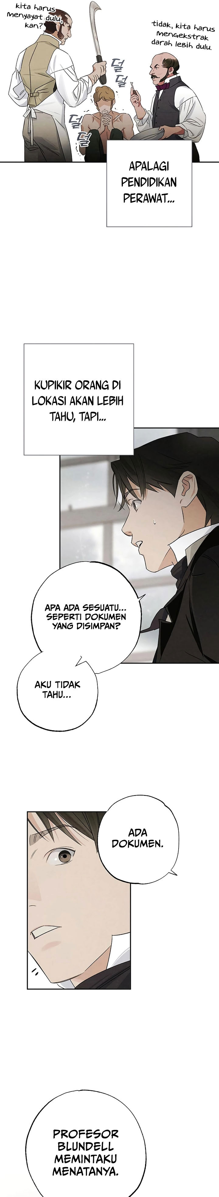 The Black-Haired British Doctor Chapter 13 Bahasa Indonesia