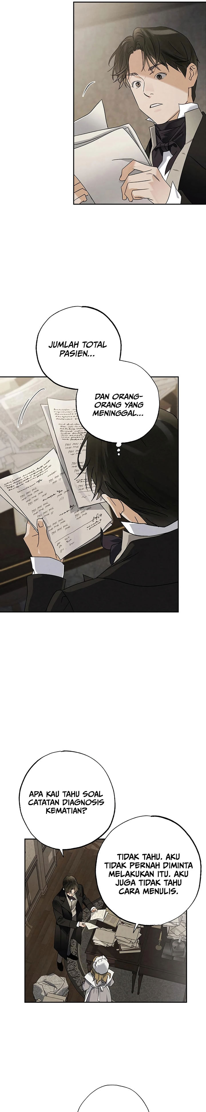 The Black-Haired British Doctor Chapter 13 Bahasa Indonesia