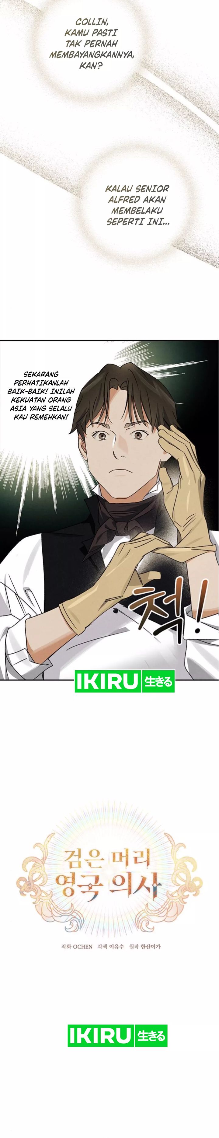 The Black-Haired British Doctor Chapter 17 Bahasa Indonesia