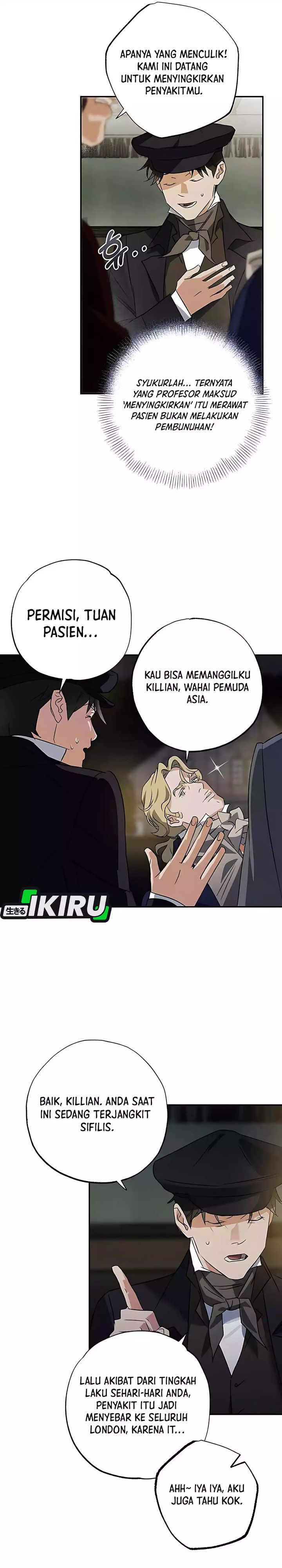 The Black-Haired British Doctor Chapter 33 Bahasa Indonesia
