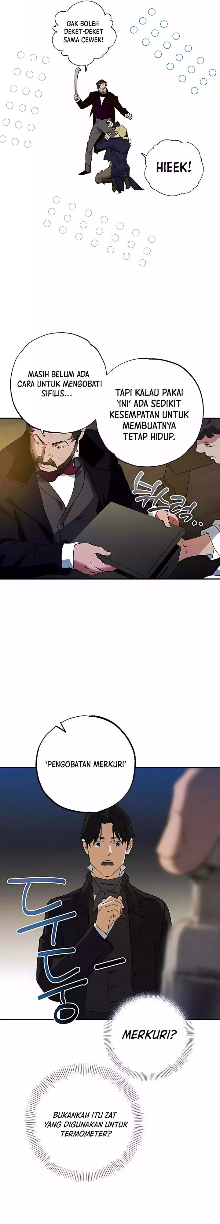 The Black-Haired British Doctor Chapter 33 Bahasa Indonesia