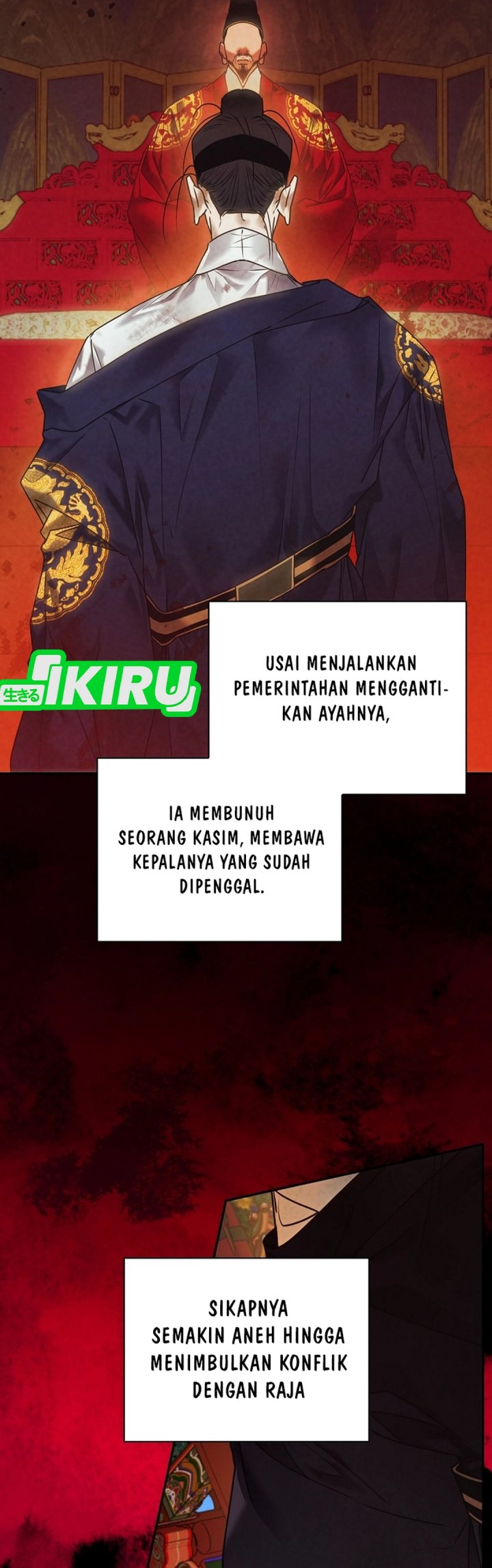 The Book-Eating Actor Chapter 43 Bahasa Indonesia