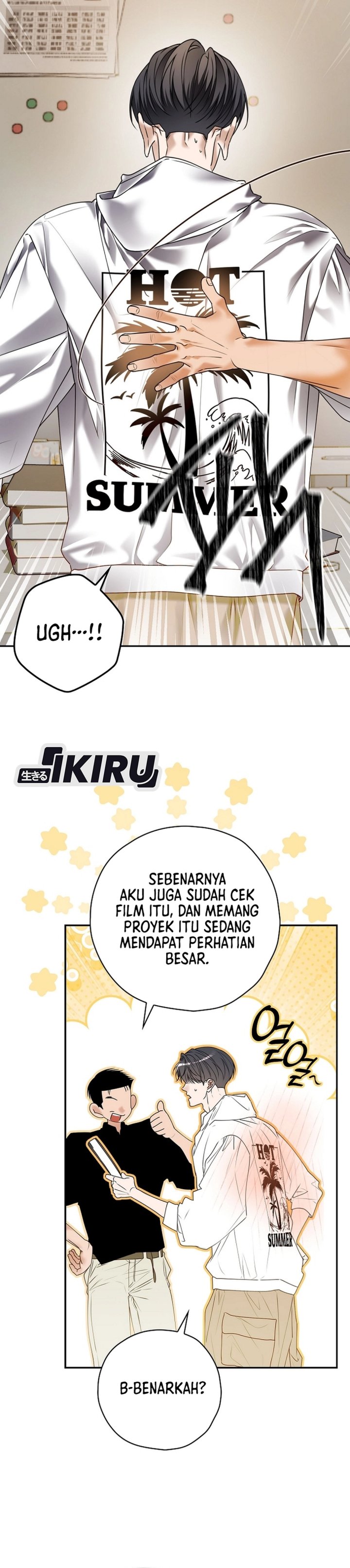 The Book-Eating Actor Chapter 43 Bahasa Indonesia