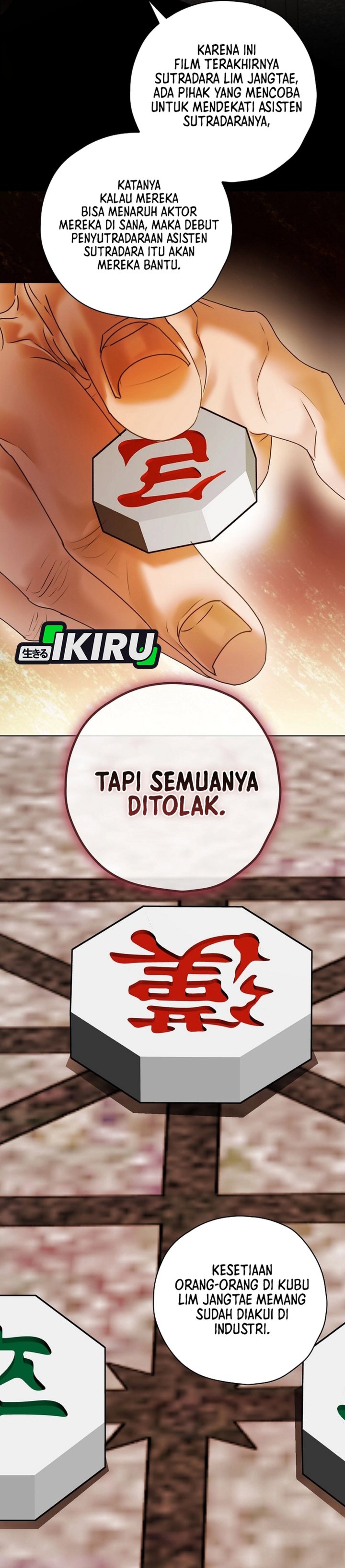 The Book-Eating Actor Chapter 43 Bahasa Indonesia