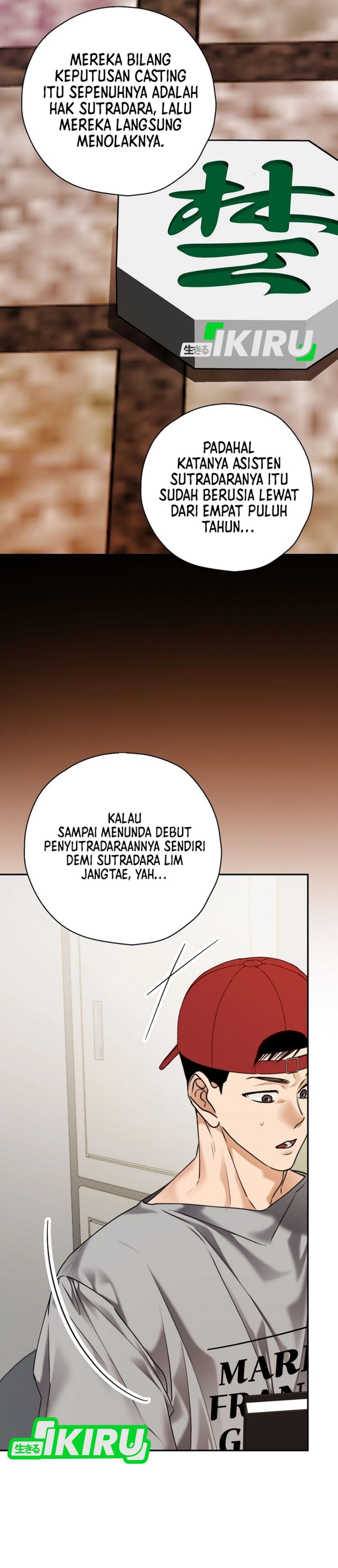 The Book-Eating Actor Chapter 43 Bahasa Indonesia