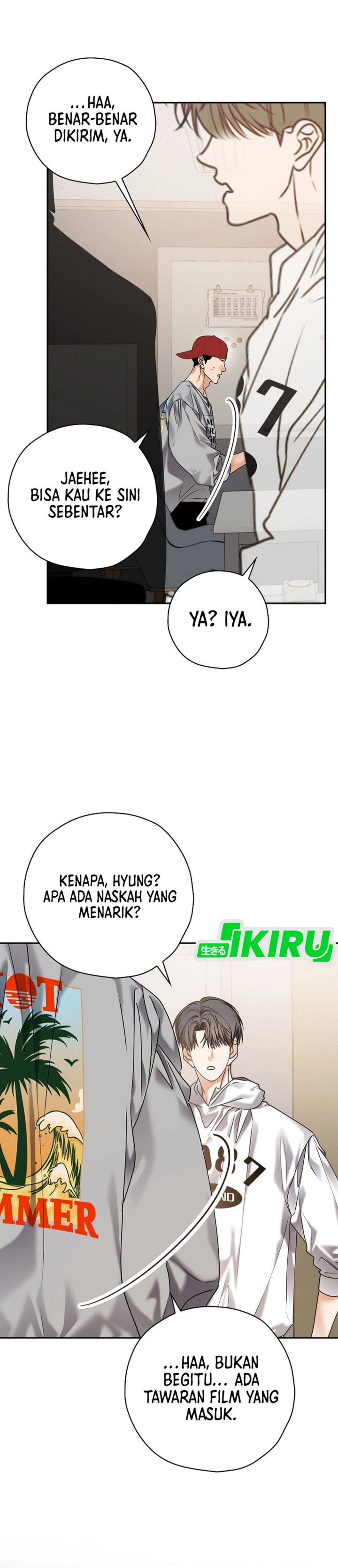 The Book-Eating Actor Chapter 43 Bahasa Indonesia