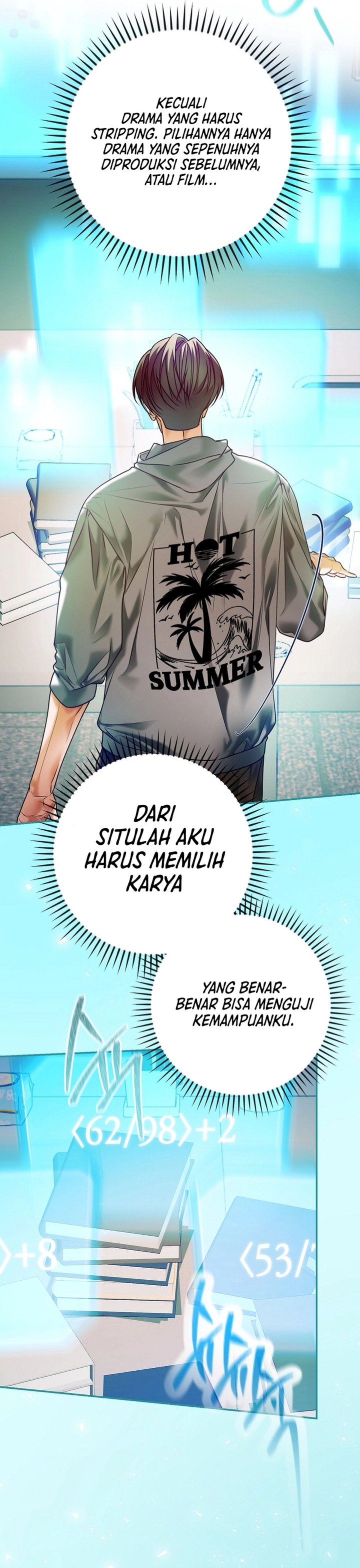 The Book-Eating Actor Chapter 43 Bahasa Indonesia