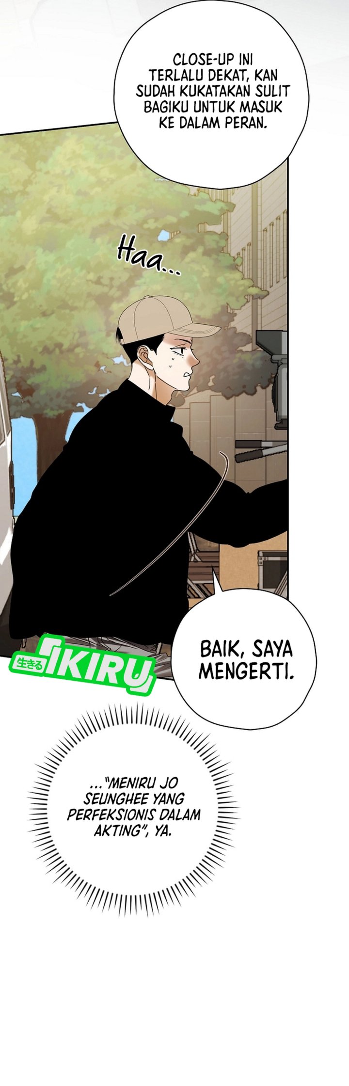 The Book-Eating Actor Chapter 43 Bahasa Indonesia