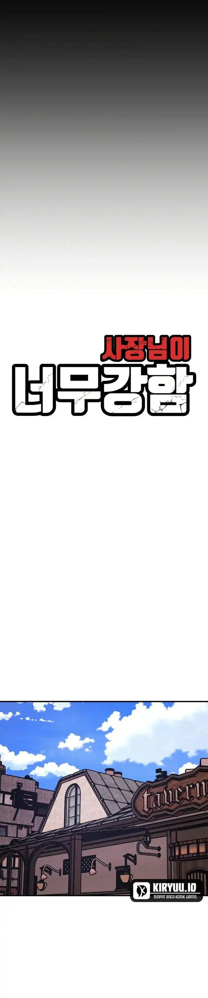 The Boss Is Too Strong Chapter 10 Bahasa Indonesia