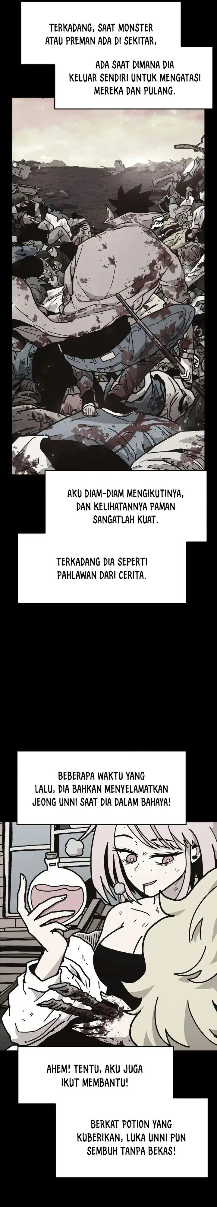 The Boss Is Too Strong Chapter 10 Bahasa Indonesia