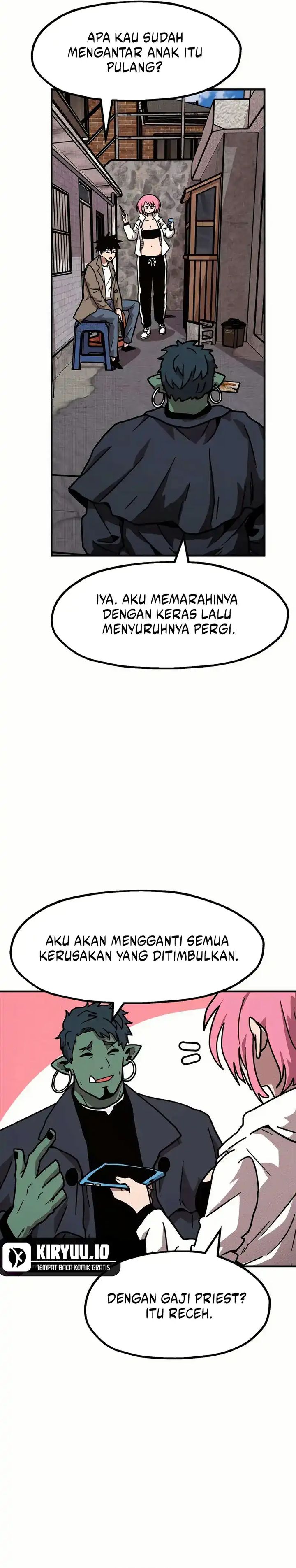 The Boss Is Too Strong Chapter 13 Bahasa Indonesia