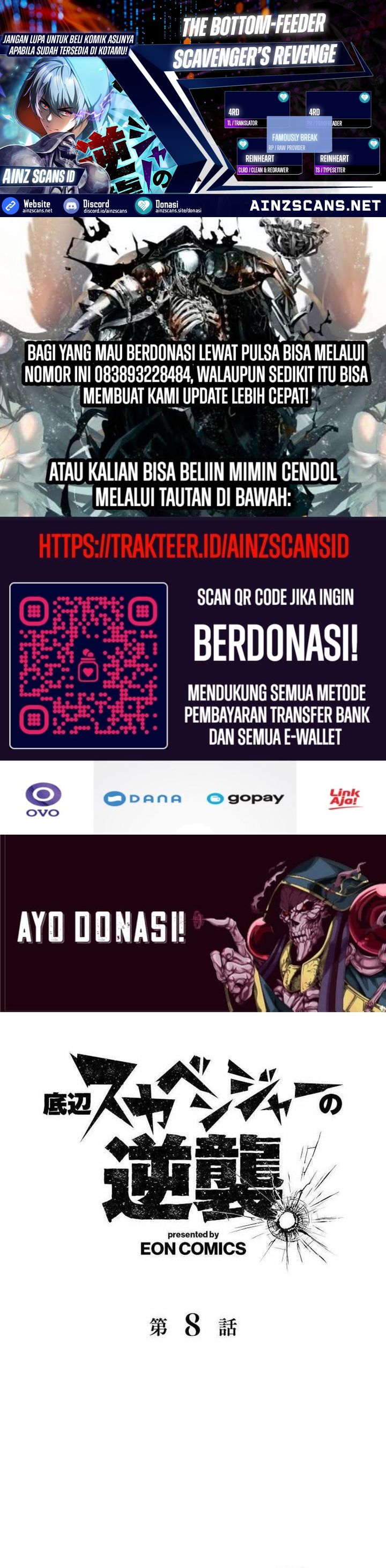 The Bottom Feeder Scavengers Revenge Chapter 08 Bahasa Indonesia