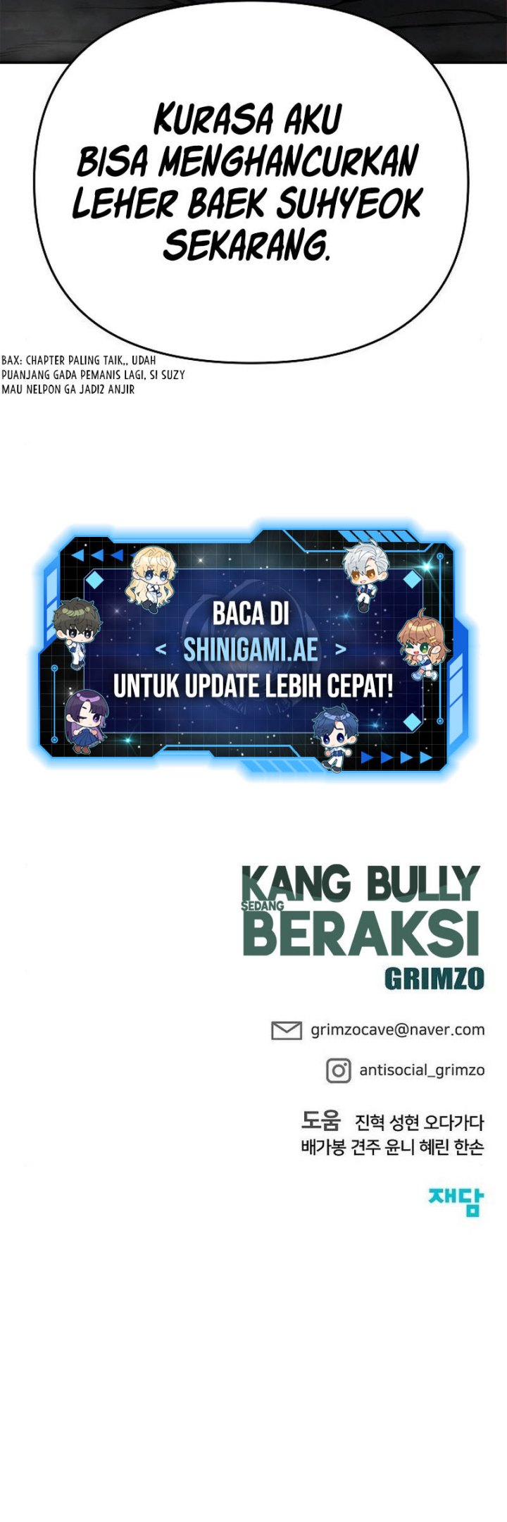 The Bully In Charge Chapter 74 Bahasa Indonesia