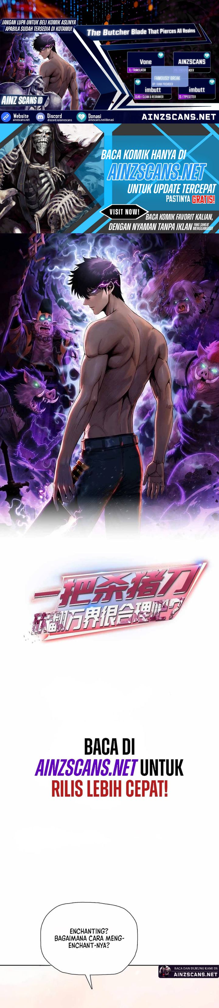 The Butcher Blade That Pierces All Realms Chapter 21 Bahasa Indonesia