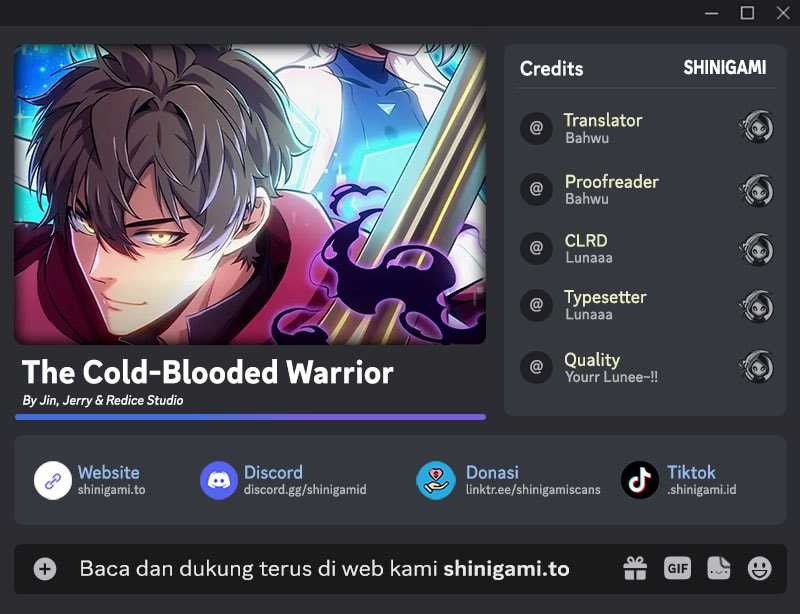The Cold-Blooded Warrior chapter 14
