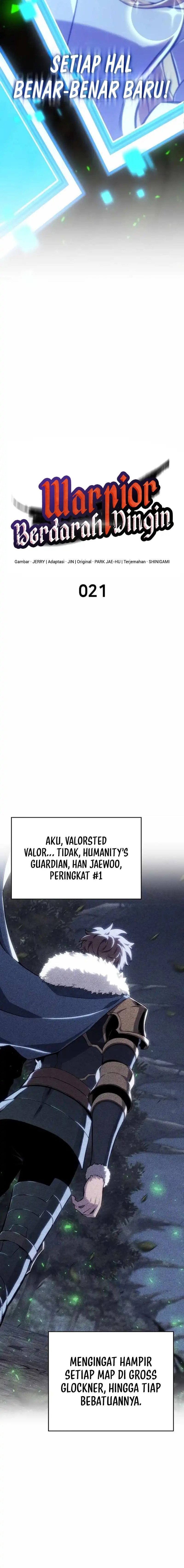 The Cold-Blooded Warrior Chapter 21 Bahasa Indonesia