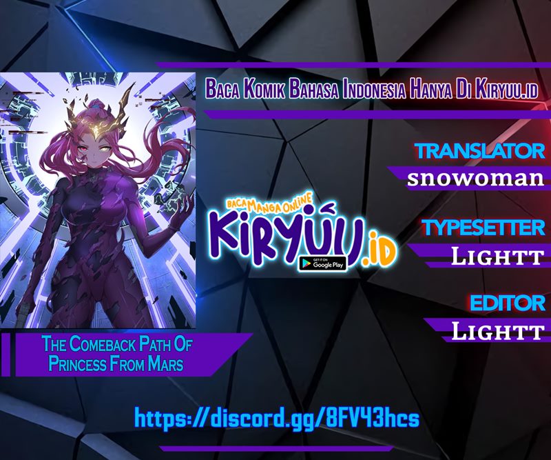 The Comeback Path of Princess From Mars Chapter 06 Bahasa Indonesia